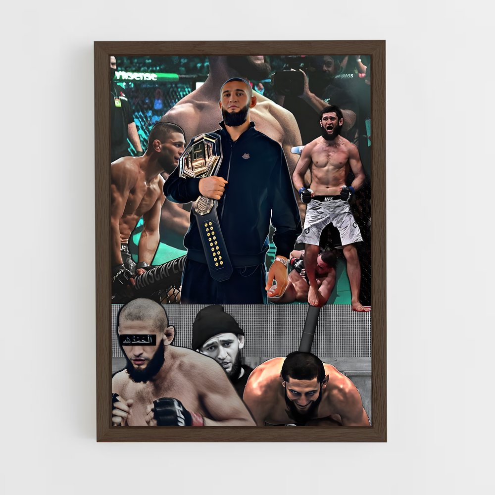 Poster Le Combat des Titans – affiche MMA (vue 5)